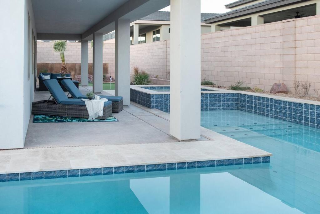 Blue Ridge Bungalow In Mesquite Nevada Private Pool And Hot Tub Putting Green Βίλα Εξωτερικό φωτογραφία